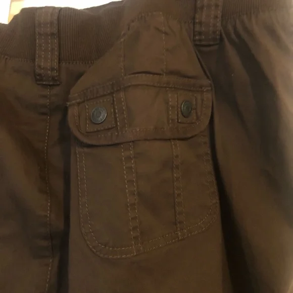 New Sonoma Women’s size 18 W Brown Capri Pants - Picture 5 of 6